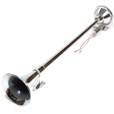 Avertisseur pneumatique 64 cm. 12 24v chromés