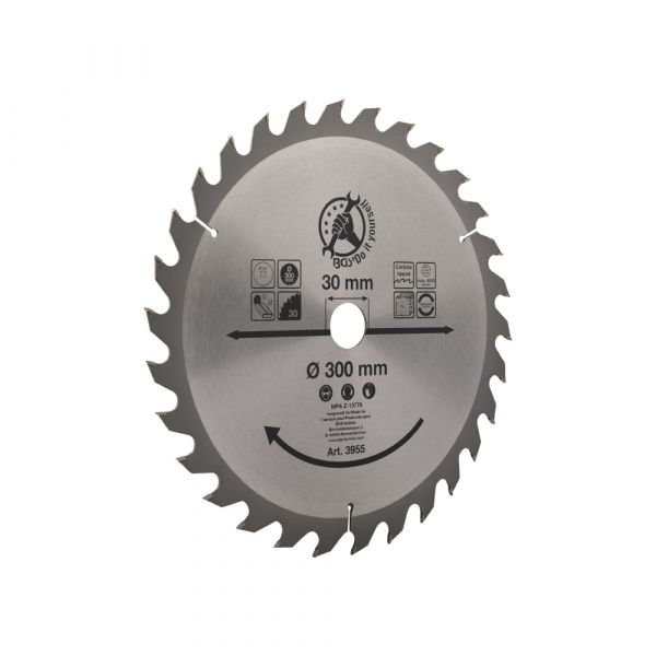 Saw blade 300 mm., 30 teeth