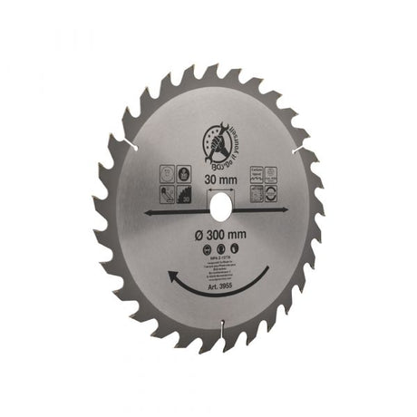 Blade scie 300 mm., 30 dents