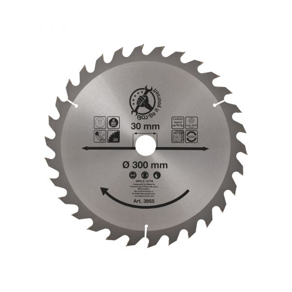 Blade scie 300 mm., 30 dents