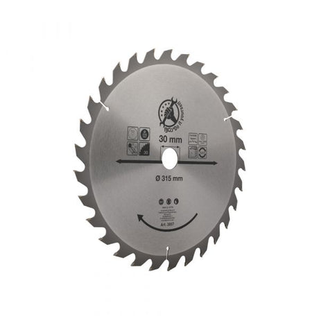 Lame de scie 315 mm., 30 dents