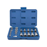 Jeu de douilles et embouts Torx 1 4 +3 8 *