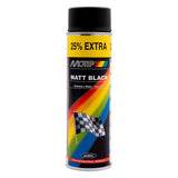 Spray Lacquer Motip Mat Black (500 ml)