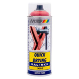 Motip industriel ral3002 400 ml.
