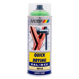 Motip industriel ral6018 400 ml.
