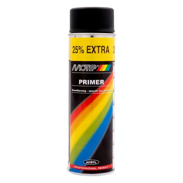 Motip spray 500ml apprêt noir