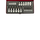 Jeu de douilles+embouts 25 pcs 1 4 +1 2 torx*