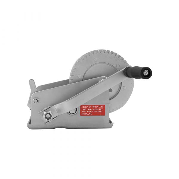 Hand winch 1200 kilos, without cable