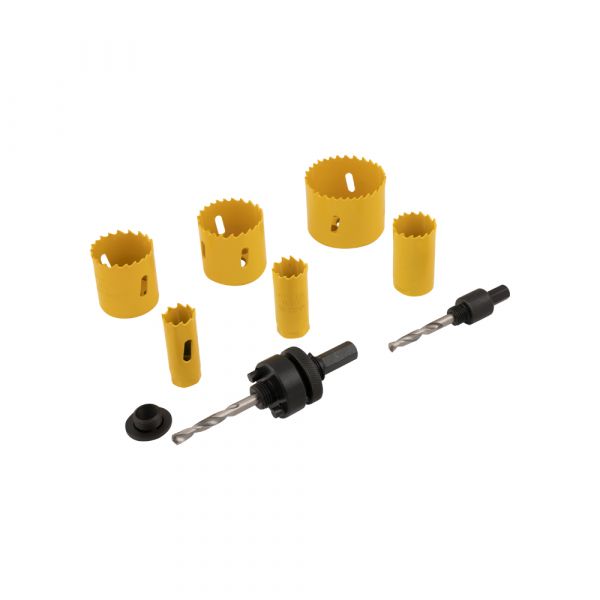 Topgear Hole Saw Bi-Metal de 9 pièces