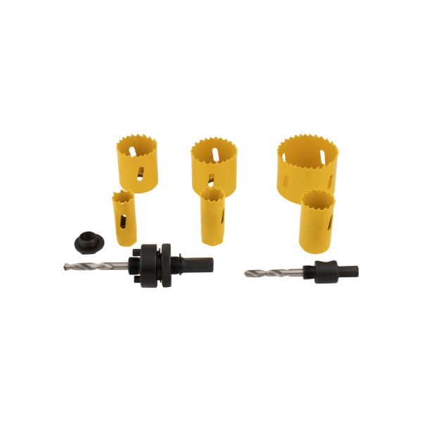 Topgear Hole Saw Bi-Metal de 9 pièces