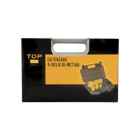 Topgear Hole Saw Bi-Metal de 9 pièces