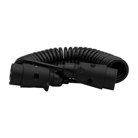 Câble en spirale 7 p. + 12v plugs