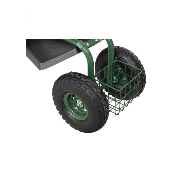 Chariot de siège de jardin Gardengear max. 150 kg.