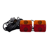 Set di illuminazione trailergeri di trailerger da 7,5 m 7-pin+ magnete