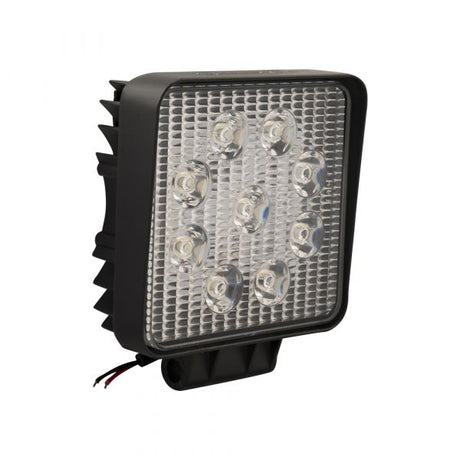 Treigette Tregegar Work lampe 9 LED Square