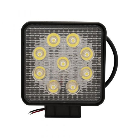 Lampe de travail Trailergear 9 LED carrée
