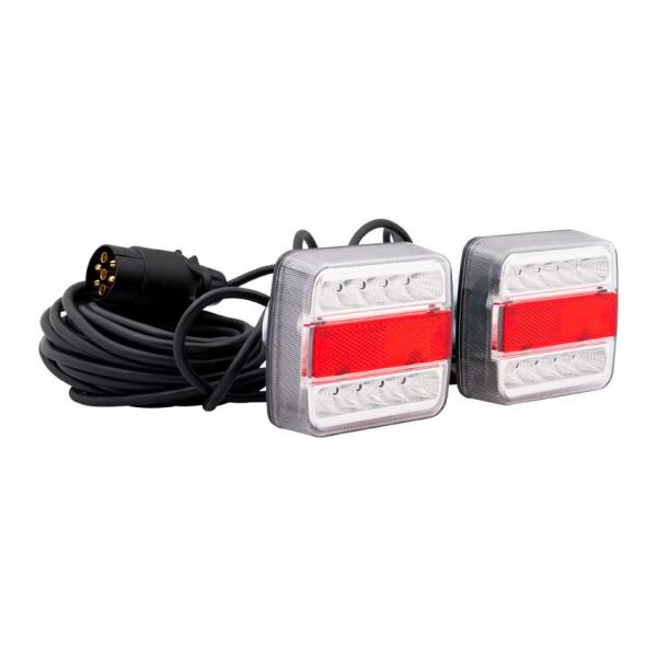 Set di illuminazione trailergerale + LED magnetico 12 m