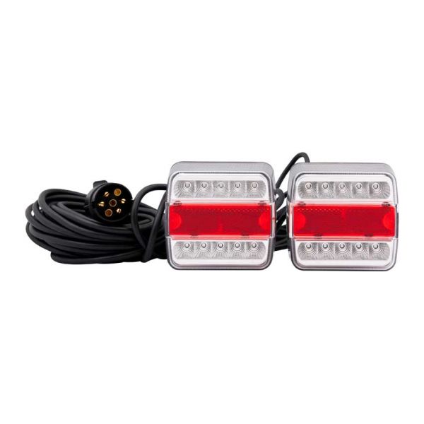 Set di illuminazione trailergerale + LED magnetico 12 m