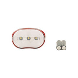 Lampe de vélo 3 LED blanc