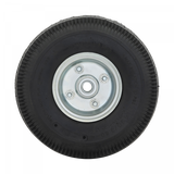 Roue 4,10x3,50 trou d'axe 16 mm. pneumatique