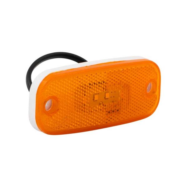 Feu de position latéral Trailergear orange 12-24v LED