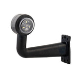 Trailergear largeur lampe suspension coudée 12-24v LED droite