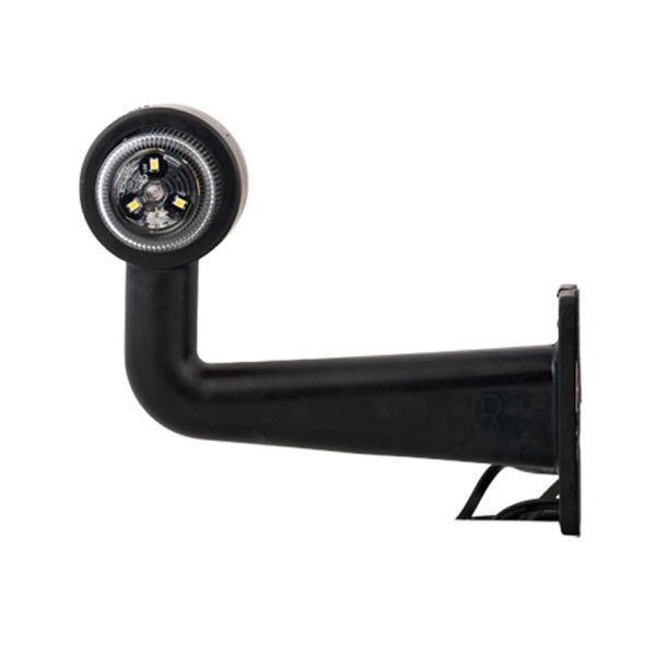 Trailergear largeur lampe suspension coudée 12-24v LED droite