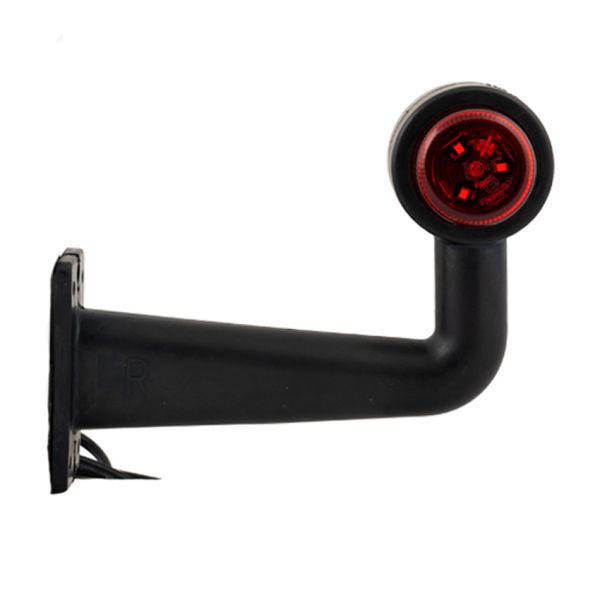 Trailergear largeur lampe suspension coudée 12-24v LED droite