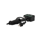 Prise de jardin AC avec brochette, 1,5 m.