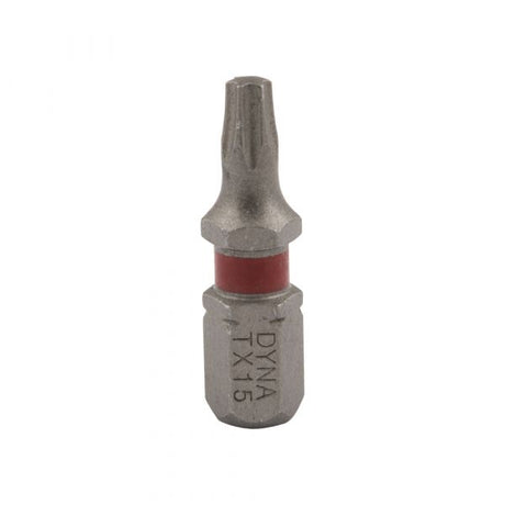 Embout à vis Dynaplus 25 mm tx-15 rouge 10x