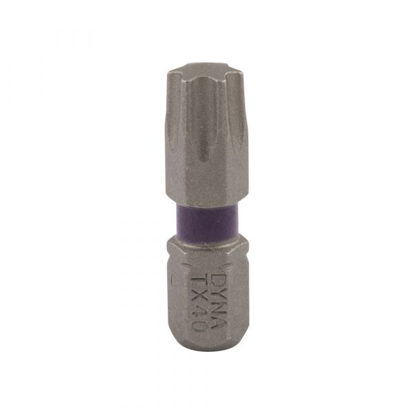 Embout à vis 25 mm tx-40 violet 10x