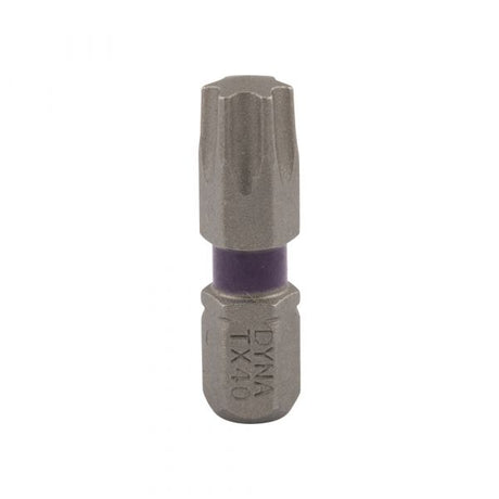 Embout à vis 25 mm tx-40 violet 10x