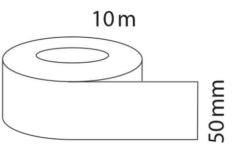 Sealing tape 10 meters aluminum