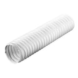 Tuyau pvc flexible blanc 100 mm 2,5 mètres