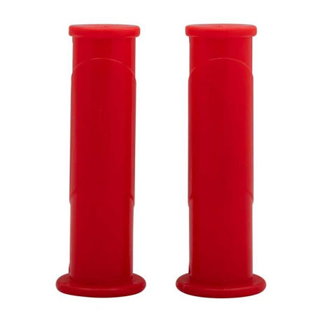 Handle round, red (set of 2)