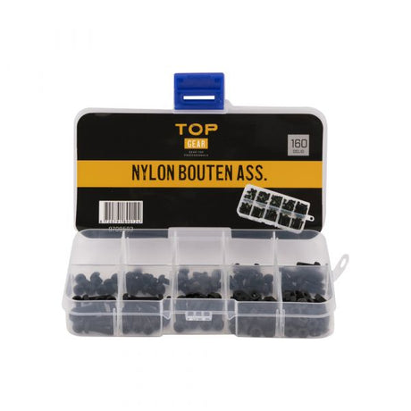 Topgear Topgear Nylon Bouten Ass. 160 pièces