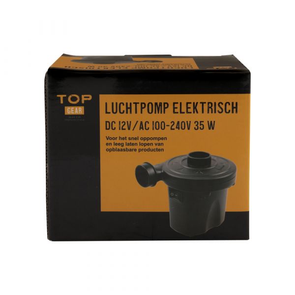 Pompe à air Topgear DC 12 V AC 100-240 V 35 W.