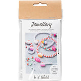 Creativ Company Mini Hobbyset Bijoux Bracelet et bague élastique