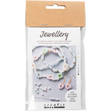 Creativ Company Mini Hobbyset Bijoux Bracelet élastique et boucle d'oreille