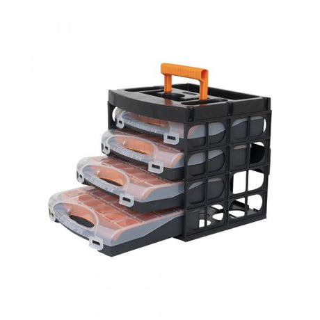Armoire de tri 4 cartons.