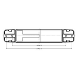 Feu arrière slimline 4 fonctions 12-24v LED