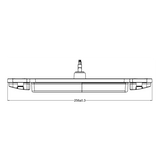 Feu arrière slimline 4 fonctions 12-24v LED