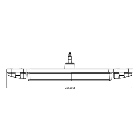 Feu arrière slimline 4 fonctions 12-24v LED