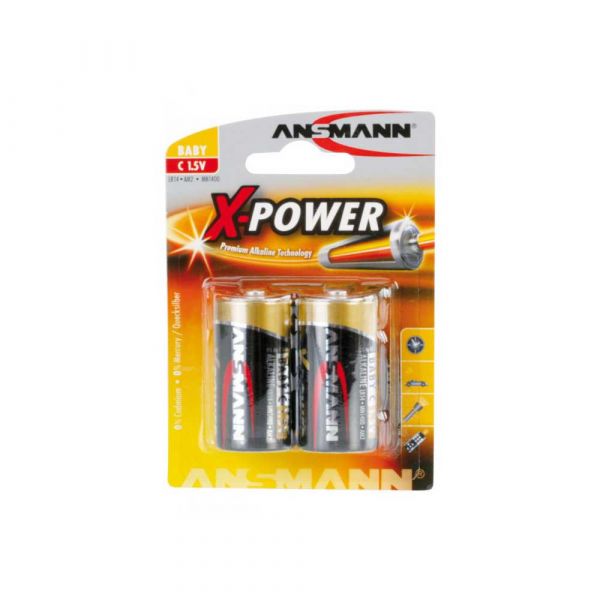 Pile alcaline X-power lr14 2pcs.