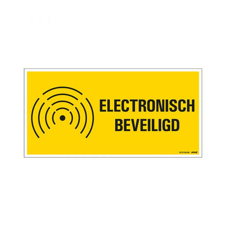 Panneau sécurisé électroniquement - 150x300 mm.