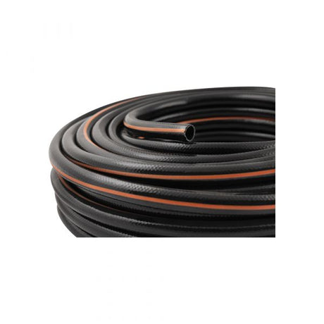 Tuyau d'arrosage AC 12 mm. Decker noir de 25 mètres