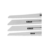 Jeu de scies alternatives bois métal 4 pcs.