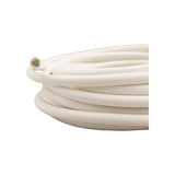 Câble domestique 3x1,0 blanc 5 mètres.