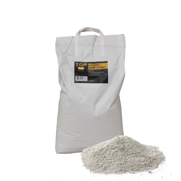 Sac 9 kg. Granulés d'absorption des graviers de garage