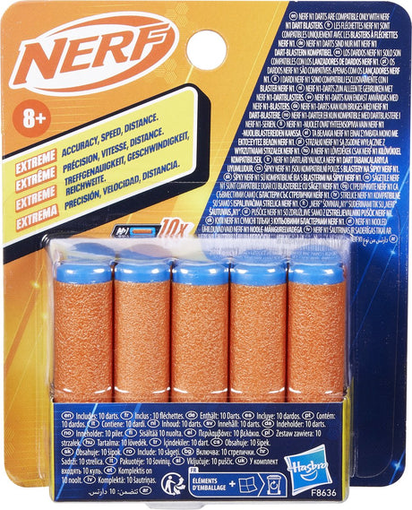 Pack de 10 fléchettes Nerf série N | 8 pièces